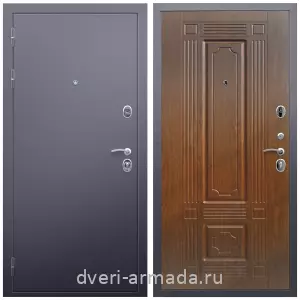 Входные двери 960х2050, Дверь входная Армада Люкс Антик серебро / МДФ 6 мм ФЛ-2 Морёная береза из металла в кирпичный дом с порошковой окраской