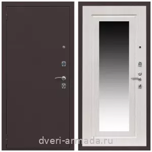 Взломостойкие входные двери, Дверь входная Армада Комфорт Антик медь / МДФ 16 мм ФЛЗ-120 Дуб белёный
